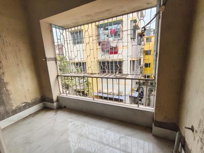 Balcony Image of 1020 Sq.ft 3 BHK Apartment / Flat for sale in Haltu Kolkata for Rs. 4800000