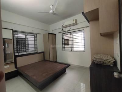 Bedroom Image of 1200 Sq.ft 1 BHK Builder Floor for rent in Koramangala Bengaluru for Rs. 34000