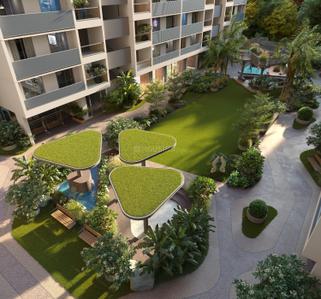 Image of 1377 Sq.ft 2 BHK Apartment / Flat for sale in The Amber, Jagatpur, Ahmedabad for Rs. 5700000