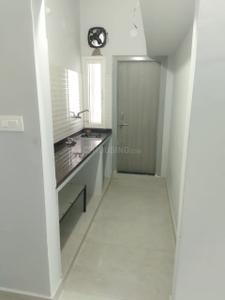 Kitchen Image of 560 Sq.ft 1 BHK Builder Floor for rent in Hitech City Hyderabad for Rs. 25000