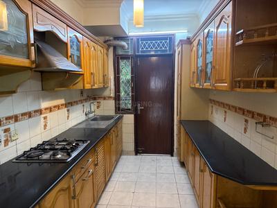 Kitchen Image of 1550 Sq.ft 3 BHK Builder Floor for rent in Sector 54 Gurgaon for Rs. 60000