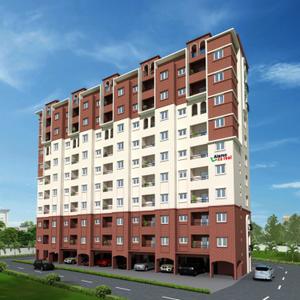 Image of 620 Sq.ft 1.5 BHK Apartment / Flat for sale in AlamoXsreal Tuscany, Mahindra World City, Chennai for Rs. 4200000
