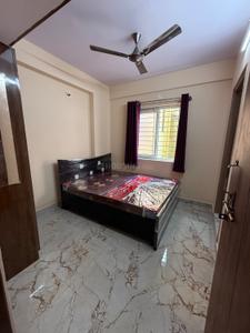 Bedroom Image of 650 Sq.ft 1 BHK Apartment / Flat for rent in S.G. Palya Bengaluru for Rs. 26000