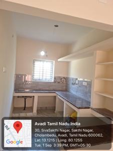 Kitchen Image of 835 Sq.ft 2 BHK Apartment / Flat for sale in SP Sri Sai Hari Ram Homes, Ambattur Chennai for Rs. 5100000