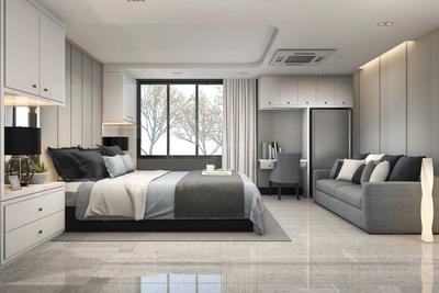 Bedroom Image of 500 Sq.ft 1 BHK Apartment / Flat for sale in Mahindra Happinest Palghar 1, Palghar Mumbai for Rs. 1955000