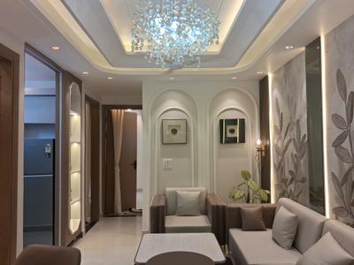 Living Room Image of 800 Sq.ft 3 BHK Builder Floor for sale in Hastsal New Delhi for Rs. 5050000
