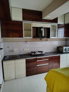 Kitchen Image of 1500 Sq.ft 3 BHK Builder Floor for rent in New Town Kolkata for Rs. 40000