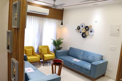 Hall Image of 1400 Sq.ft 3 BHK Apartment / Flat for sale in Flora Iris, Ghuma Ahmedabad for Rs. 9000000