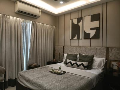 Bedroom Image of 1950 Sq.ft 3 BHK Apartment / Flat for rent in Raheja Acropolis, Chembur Mumbai for Rs. 150000