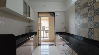 Kitchen Image of 1090 Sq.ft 2 BHK Apartment / Flat for rent in Sunita Keshav Height Building C, Kalwa Thane for Rs. 39000