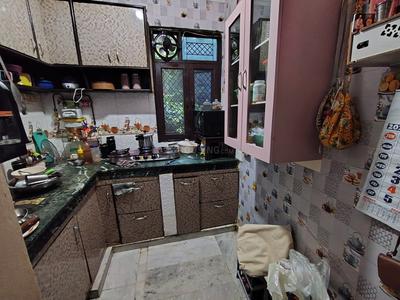 Kitchen Image of 520 Sq.ft 2 BHK Builder Floor for rent in Sector 17 Rohini New Delhi for Rs. 25000