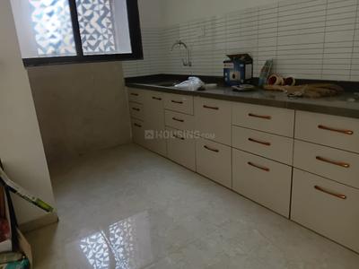 Kitchen Image of 1585 Sq.ft 3 BHK Apartment / Flat for rent in MSR Queenstown, Chinchwad Pune for Rs. 40000