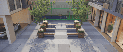 Image of 2142 Sq.ft 3 BHK Apartment / Flat for sale in Sargasan, Gandhinagar for Rs. 8330000
