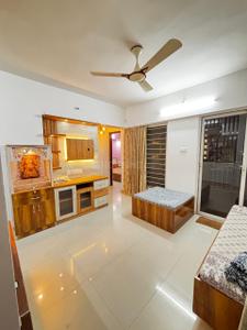Bedroom Image of 765 Sq.ft 1 BHK Apartment / Flat for rent in Goel Ganga Fernhill, Undri Pune for Rs. 16000