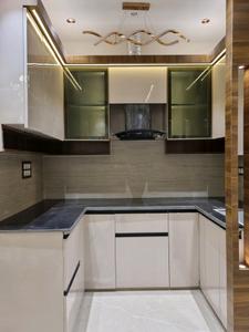 Kitchen Image of 800 Sq.ft 3 BHK Apartment / Flat for sale in Hans Builders Floor, Razapur Khurd New Delhi for Rs. 4650001