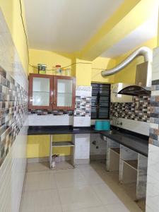 Kitchen Image of 1356 Sq.ft 3 BHK Apartment / Flat for rent in Unique Ashiyana Residency, Shankarpur West Durgapur for Rs. 15000