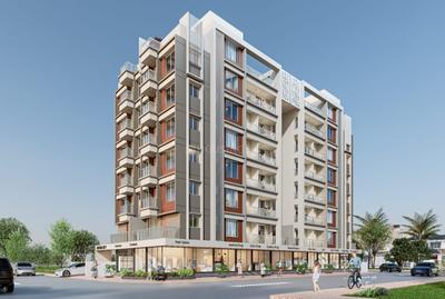 Image of 1341 Sq.ft 3 BHK Apartment / Flat for sale in Rehnuma Nagar, Nashik for Rs. 6500000