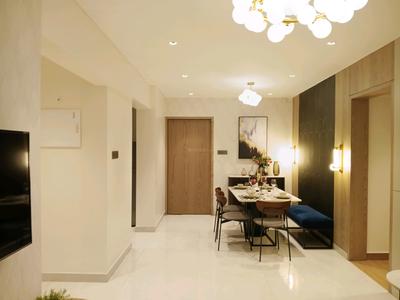 Living Room Image of 995 Sq.ft 2 BHK Apartment / Flat for sale in Monte South, Byculla Mumbai for Rs. 36000000