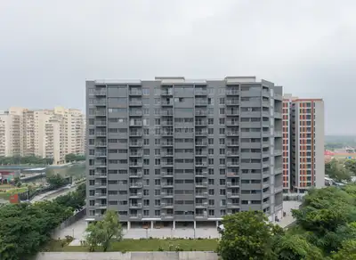 Image of 905 Sq.ft 2 BHK Apartment / Flat for rent in Adani Ikaria, Shantigram, Ahmedabad for Rs. 80000