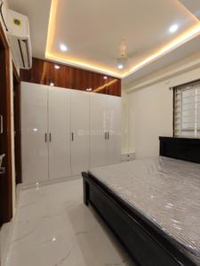 Bedroom Image of 800 Sq.ft 1 BHK Apartment / Flat for rent in Kondapur Hyderabad for Rs. 26000