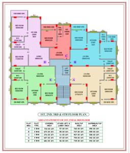 Image of 950 Sq.ft 2 BHK Apartment / Flat for sale in Teghoria, Kolkata for Rs. 5225000