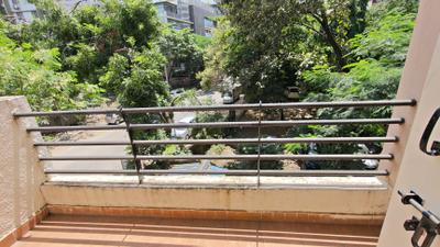 Balcony Image of 1500 Sq.ft 3 BHK Apartment / Flat for rent in Belvalkar Mitrangan, Baner Pune for Rs. 38000
