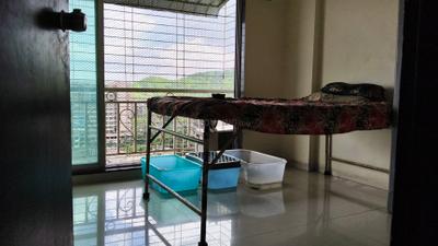 Living Room Image of 680 Sq.ft 1 BHK Apartment / Flat for sale in Chamunda Hill Crest, Karanjade Navi Mumbai for Rs. 5500000