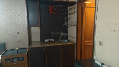 Kitchen Image of 500 Sq.ft 1 RK Builder Floor for rent in Swaraj Homes RWA Greater Kailash 2 Block E, Greater Kailash II New Delhi for Rs. 25000