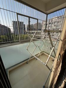 Balcony Image of 1260 Sq.ft 2 BHK Apartment / Flat for sale in Swagat Rain Forest 2, Kudasan Gandhinagar for Rs. 6500000