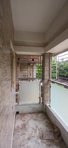 Balcony Image of 1144 Sq.ft 3 BHK Apartment / Flat for sale in Agarpara Kolkata for Rs. 4288000