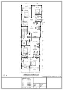 Floor Plan Image of 1119 Sq.ft 2 BHK Apartment / Flat for sale in Alapakkam Village Chennai for Rs. 10271000