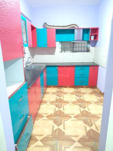 Kitchen Image of 1550 Sq.ft 3 BHK Apartment / Flat for rent in SVS Krishna Ikon, Vimanapura Bengaluru for Rs. 45000