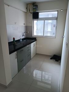Kitchen Image of 600 Sq.ft 1 BHK Apartment / Flat for rent in Shraddha Vertica, Vikhroli East Mumbai for Rs. 40000