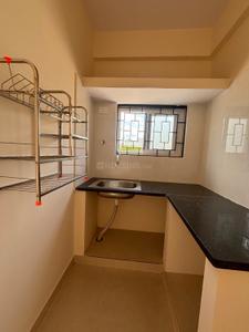 Kitchen Image of 400 Sq.ft 1 BHK Studio for rent in Medahalli Bengaluru for Rs. 15000