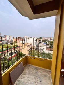 Balcony Image of 1361 Sq.ft 3 BHK Apartment / Flat for rent in Mundeshwari Enclave, Ashiana Digha Road Patna for Rs. 16000
