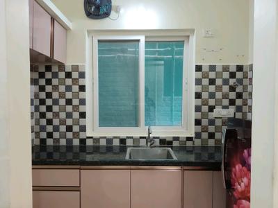 Kitchen Image of 520 Sq.ft 1 RK Apartment / Flat for rent in Kondapur Hyderabad for Rs. 18000