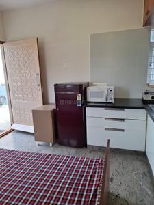 Kitchen Image of 250 Sq.ft 1 RK Builder Floor for rent in Indira Nagar Bengaluru for Rs. 20000