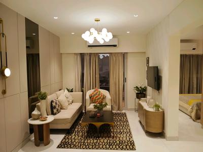 Living Room Image of 510 Sq.ft 1.5 BHK Apartment / Flat for rent in Ajmera Greenfinity Wing C And D, Wadala Mumbai for Rs. 68000