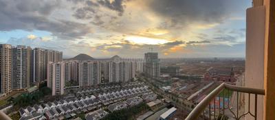 Balcony Image of 1004 Sq.ft 2 BHK Apartment / Flat for sale in Pride Soho, Dhanori Pune for Rs. 8000000