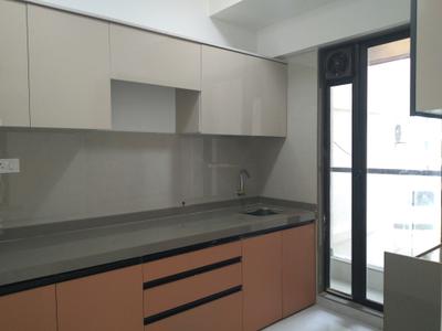 Kitchen Image of 900 Sq.ft 2 BHK Apartment / Flat for sale in Rajhans Blossom Building 6 Wing C&amp;D, Vasai West Vasai for Rs. 6900000
