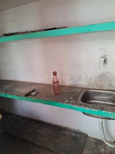 Kitchen Image of 500 Sq.ft 1 RK Independent House for rent in Jarauli Kanpur for Rs. 4500