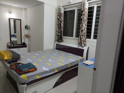 Bedroom Image of 1000 Sq.ft 2 BHK Apartment / Flat for rent in MSR Queenstown, Chinchwad Pune for Rs. 35000