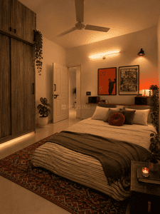 Bedroom Image of 1500 Sq.ft 3 BHK Apartment / Flat for rent in Lotus Petals by Lotus Developers, Gottigere Bengaluru for Rs. 30000