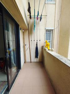 Balcony Image of 785 Sq.ft 2 BHK Apartment / Flat for sale in Ganesh Nabhangan, Dhayari Pune for Rs. 5500000