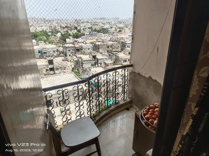 900 Sqft 2 BHK Flat for sale in Royal Akbar Tower Juhapura, Ahmedabad