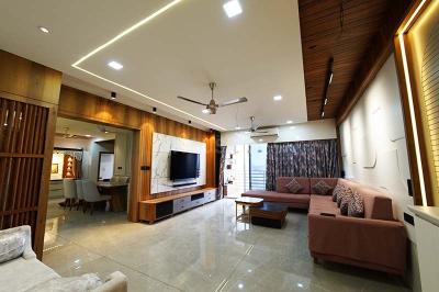 Living Room Image of 3240 Sq.ft 4 BHK Apartment / Flat for sale in Randesan Gandhinagar for Rs. 21000000