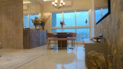 Living Room Image of 1350 Sq.ft 3 BHK Apartment / Flat for sale in N Rose Northern Heights, Dahisar East Mumbai for Rs. 35400000