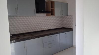 Kitchen Image of 1250 Sq.ft 3 BHK Apartment / Flat for rent in Godrej Boulevard, Manjari Budruk Pune for Rs. 32000