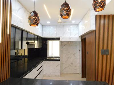 Kitchen Image of 1755 Sq.ft 3 BHK Apartment / Flat for rent in IVR Hill Ridge Springs, Gachibowli Hyderabad for Rs. 60000