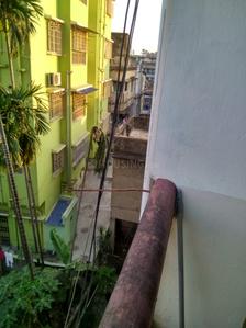Balcony Image of 360 Sq.ft 1 BHK Apartment / Flat for rent in Nagerbazar Kolkata for Rs. 9000